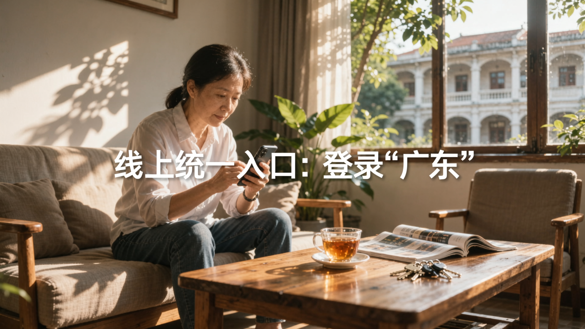 线上统一入口:登录‘广东